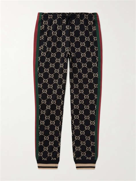 gucci camo|gucci sweatpants for men.